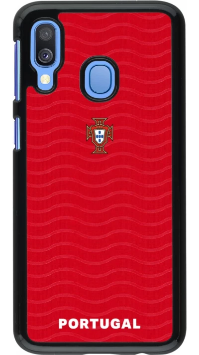 Samsung Galaxy A40 Case Hülle - Portugal 2026 personalisierbares Fussballtrikot