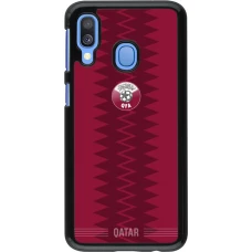 Samsung Galaxy A40 Case Hülle - Qatar 2026 personalisierbares Fussballtrikot