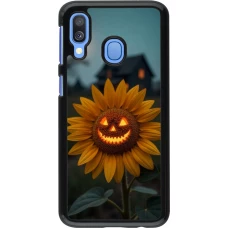 Coque Samsung Galaxy A40 - Halloween 2026 Evil Sunflower