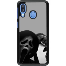 Samsung Galaxy A40 Case Hülle - Halloween 2026 Scream and Michael Myers
