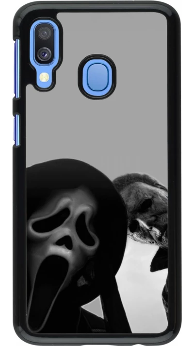 Samsung Galaxy A40 Case Hülle - Halloween 2026 Scream and Michael Myers