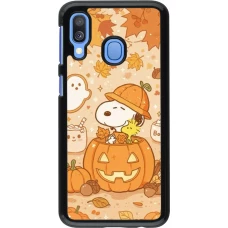 Coque Samsung Galaxy A40 - Halloween 2026 Snoopy Halloween