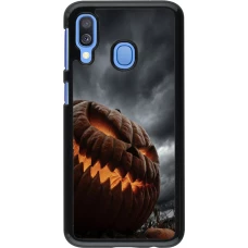 Samsung Galaxy A40 Case Hülle - Halloween 2026 The Wicked Pumpkin