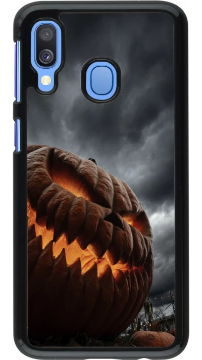 Samsung Galaxy A40 Case Hülle - Halloween 2026 The Wicked Pumpkin
