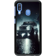 Samsung Galaxy A40 Case Hülle - Mercedes G AMG Nacht