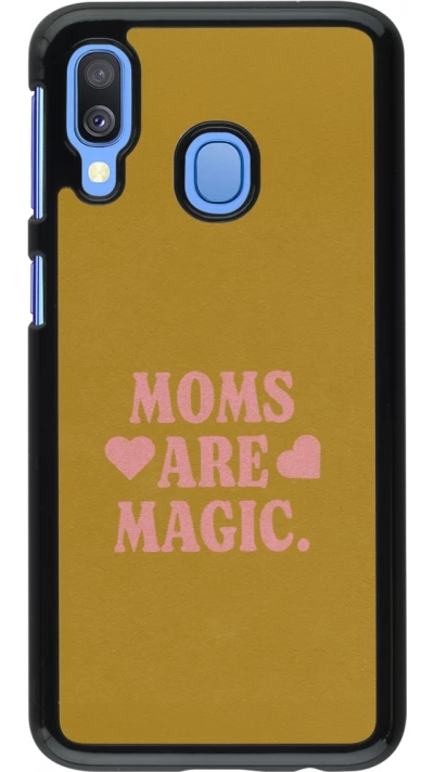 Samsung Galaxy A40 Case Hülle - Mom 2026 Are Magic