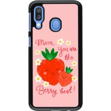 Samsung Galaxy A40 Case Hülle - Mom 2026 Berry best