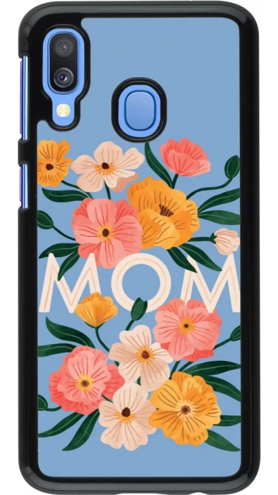 Samsung Galaxy A40 Case Hülle - Mom 2026 Flowers