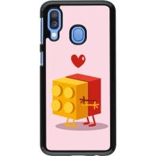 Samsung Galaxy A40 Case Hülle - Saint Valentines Day 26 Puzzle