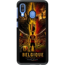 Samsung Galaxy A40 Case Hülle - Fussball Belgien splash 2026