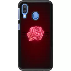 Samsung Galaxy A40 Case Hülle - Spring 23 neon rose
