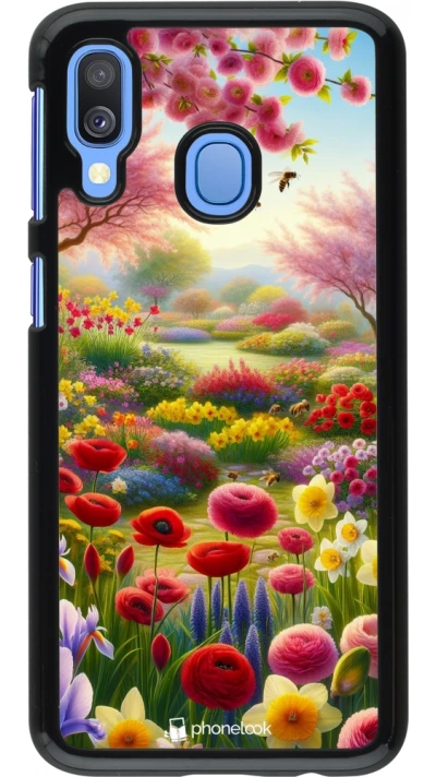 Samsung Galaxy A40 Case Hülle - Frühling 25 Strauß Frühling