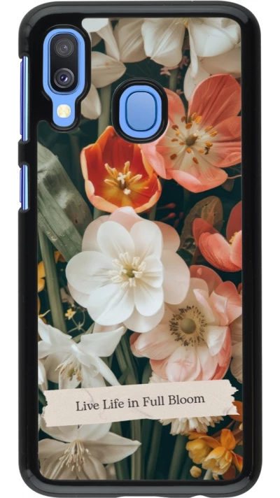 Samsung Galaxy A40 Case Hülle - Full Bloom Spring 2026