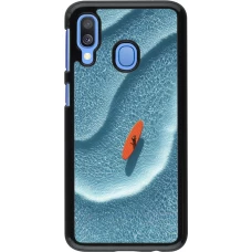 Coque Samsung Galaxy A40 - Orange surf Summer 2026