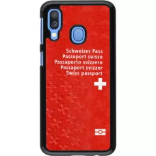 Coque Samsung Galaxy A40 - Swiss Passport