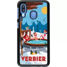 Coque Samsung Galaxy A40 - Verbier Mountain Jacuzzi