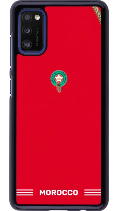 Samsung Galaxy A41 Case Hülle - Marokko 2026 personalisierbares Fussballtrikot