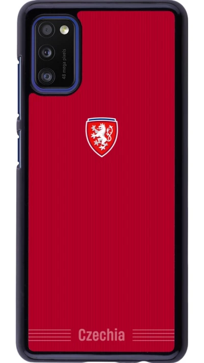 Samsung Galaxy A41 Case Hülle - Tschechische Republik 2026 personalisierbares Fussballtrikot