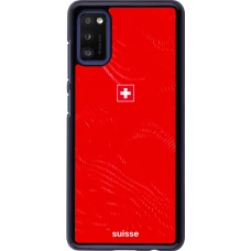 Samsung Galaxy A41 Case Hülle - Schweiz 2026 personalisierbares Fussballtrikot