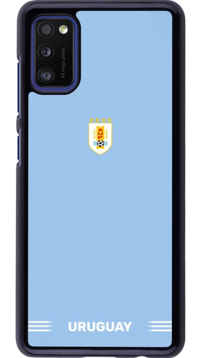 Samsung Galaxy A41 Case Hülle - Uruguay 2026 personalisierbares Fussballtrikot