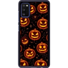 Samsung Galaxy A41 Case Hülle - Halloween 2026 Pattern Pumpkins
