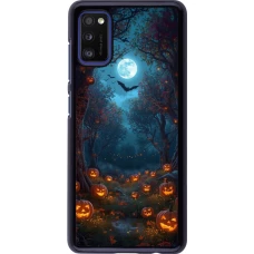 Samsung Galaxy A41 Case Hülle - Halloween 2026 Road of Pumpkins