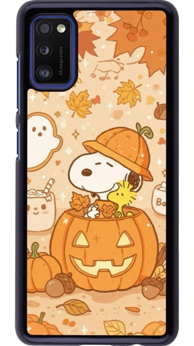 Samsung Galaxy A41 Case Hülle - Halloween 2026 Snoopy Halloween