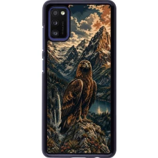 Coque Samsung Galaxy A41 - Linocut Aigle Royal