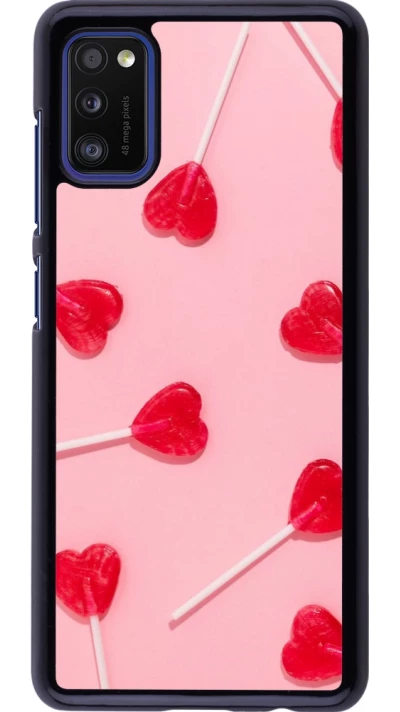 Samsung Galaxy A41 Case Hülle - Saint Valentines Day 26 Lollipop
