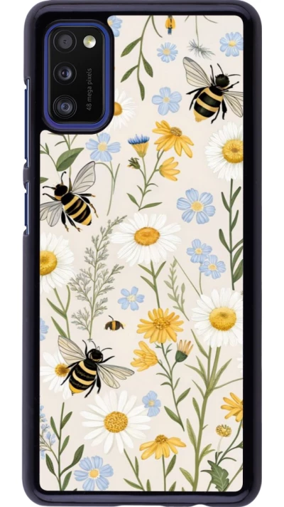 Samsung Galaxy A41 Case Hülle - Pattern bees Spring 2026