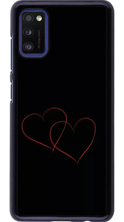 Coque Samsung Galaxy A41 - Valentine 2023 attached heart