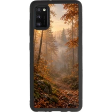 Samsung Galaxy A41 Case Hülle - Silikon schwarz Autumn 26 Autumn walk
