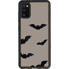 Samsung Galaxy A41 Case Hülle - Silikon schwarz Halloween 2026 Bats