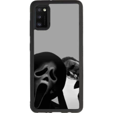 Samsung Galaxy A41 Case Hülle - Silikon schwarz Halloween 2026 Scream and Michael Myers