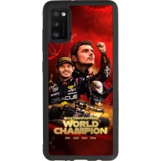 Samsung Galaxy A41 Case Hülle - Silikon schwarz Max Verstappen Champion 2023