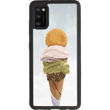 Samsung Galaxy A41 Case Hülle - Silikon schwarz Summer 2025 Cornet