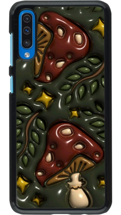 Coque Samsung Galaxy A50 - Autumn 26 3D mushrooms