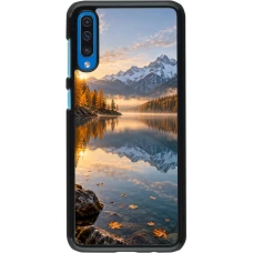 Samsung Galaxy A50 Case Hülle - Autumn 26 Autumn lake