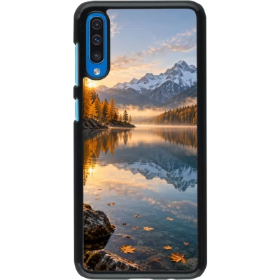 Samsung Galaxy A50 Case Hülle - Autumn 26 Autumn lake
