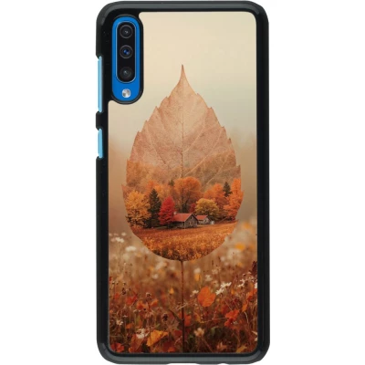 Samsung Galaxy A50 Case Hülle - Autumn 26 Autumn leaf
