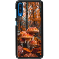 Samsung Galaxy A50 Case Hülle - Autumn 26 Mushrooms in the woods