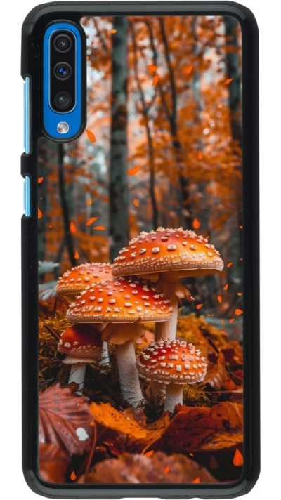 Coque Samsung Galaxy A50 - Autumn 26 Mushrooms in the woods