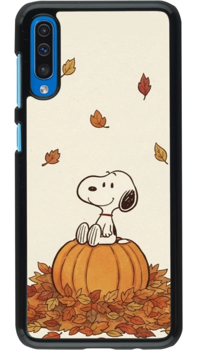 Coque Samsung Galaxy A50 - Autumn 26 Snoopy autumn