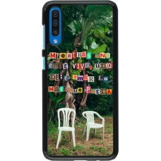 Samsung Galaxy A50 Case Hülle - Chairs DTMF
