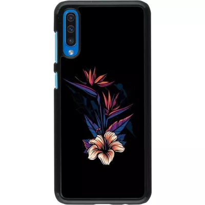 Coque Samsung Galaxy A50 - Dark Flowers