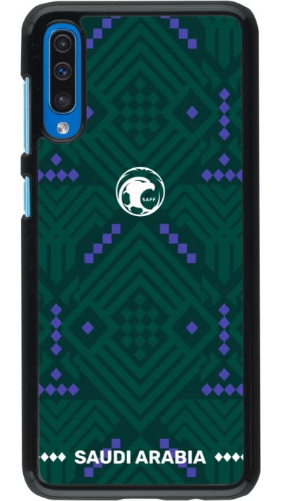Samsung Galaxy A50 Case Hülle - Saudi Arabien 2026 personalisierbares Fussballtrikot