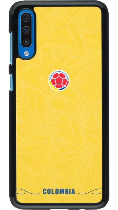 Samsung Galaxy A50 Case Hülle - Kolumbien 2026 personalisierbares Fussballtrikot