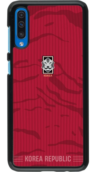 Samsung Galaxy A50 Case Hülle - Südkorea 2026 personalisierbares Fussballtrikot