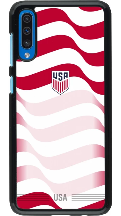 Samsung Galaxy A50 Case Hülle - Vereinigten Staaten 2026 personalisierbares Fussballtrikot