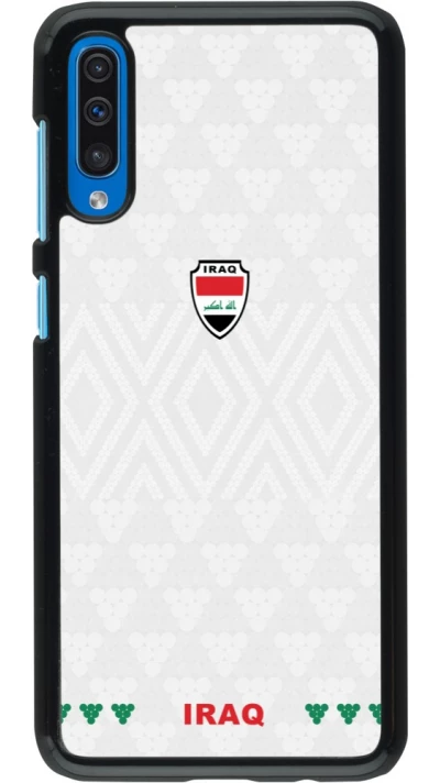 Samsung Galaxy A50 Case Hülle - Irak 2026 personalisierbares Fussballtrikot